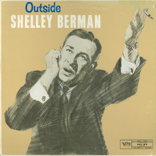 Shelley Berman : Outside Shelley Berman (LP, Album, Mono)