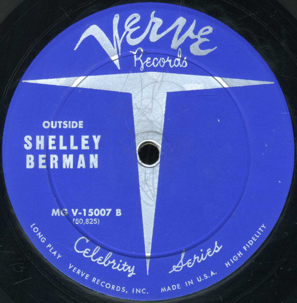 Shelley Berman : Outside Shelley Berman (LP, Album, Mono)