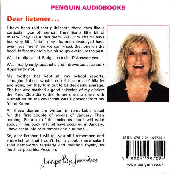 Jennifer Saunders : Bonkers: My Laugh In Laughs (7xCD)
