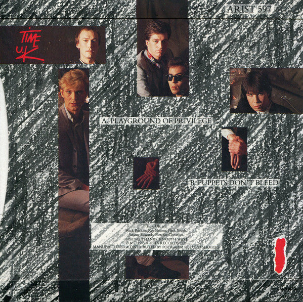 Time U.K. : Playground Of Privilege (7", Single)