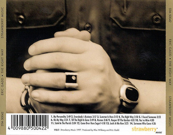 Eric Gadd : The Right Way (CD, Album)