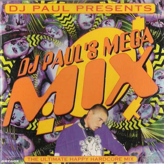 DJ Paul* : DJ Paul's Megamix (The Ultimate Happy Hardcore Mix) (CD, Mixed)