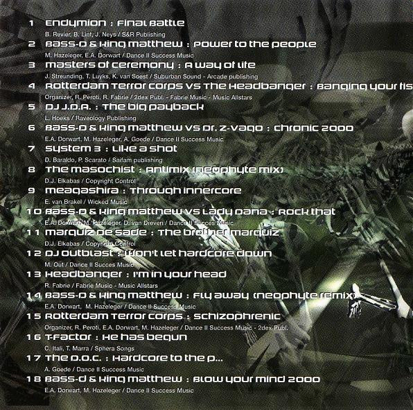 Various : Masters Of Hardcore Chapter III - Theinvasionoftheinsane (CD, Comp)
