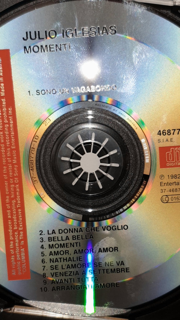 Julio Iglesias : Momenti (CD, Album, RE)