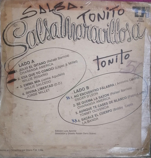Various : Salsa Maravillosa (LP, Comp)