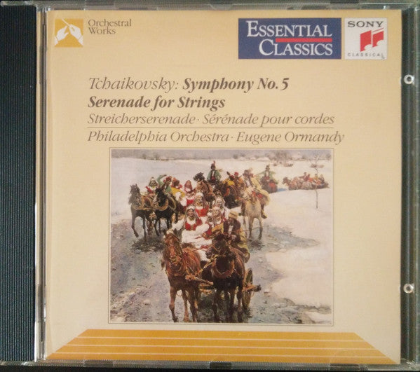Pyotr Ilyich Tchaikovsky - Eugene Ormandy, The Philadelphia Orchestra : Symphony No. 5 • Serenade For Strings (CD, Comp)