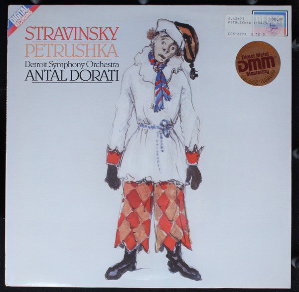 Igor Stravinsky - Detroit Symphony Orchestra / Antal Dorati : Petrushka (LP, Album, Dig)