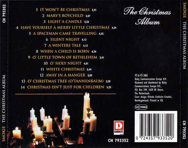 Smokie : The Christmas Album (CD, Album, RE, RP)
