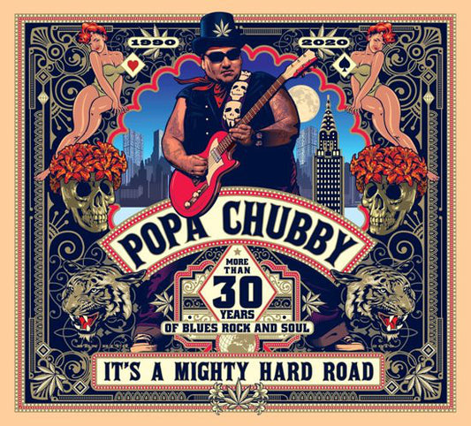 Popa Chubby : It's A Mighty Hard Road (CD, Album, Tri)