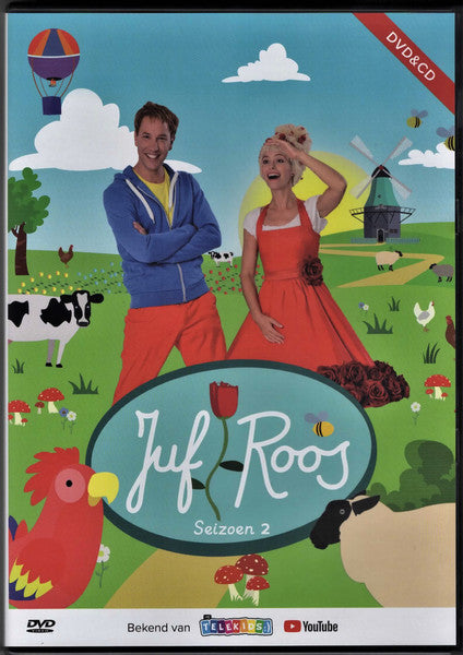 Juf Roos : Seizoen 2 (DVD-V, PAL + CD, Album)