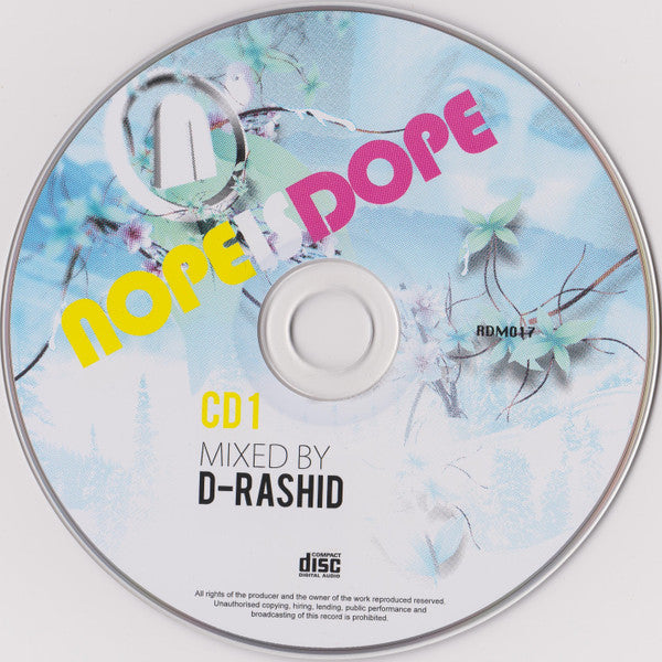 D-Rashid & Bassjackers, MCVI : Nope Is Dope Vol3 (2xCD, Mixed)