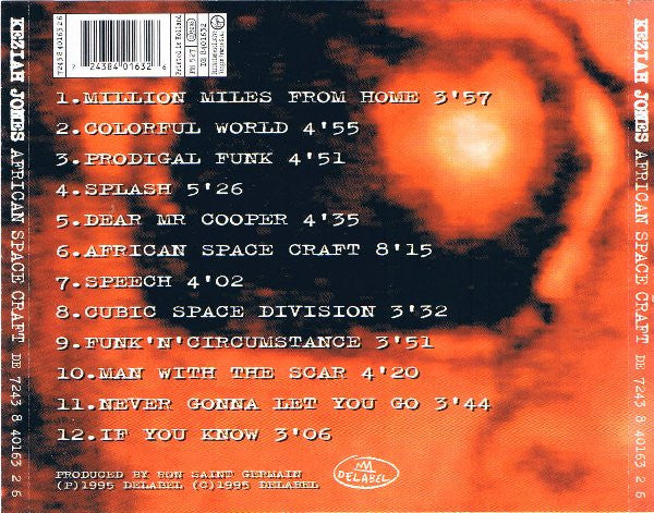 Keziah Jones : African Space Craft (CD, Album)