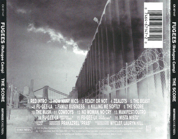 Fugees : The Score (CD, Album)