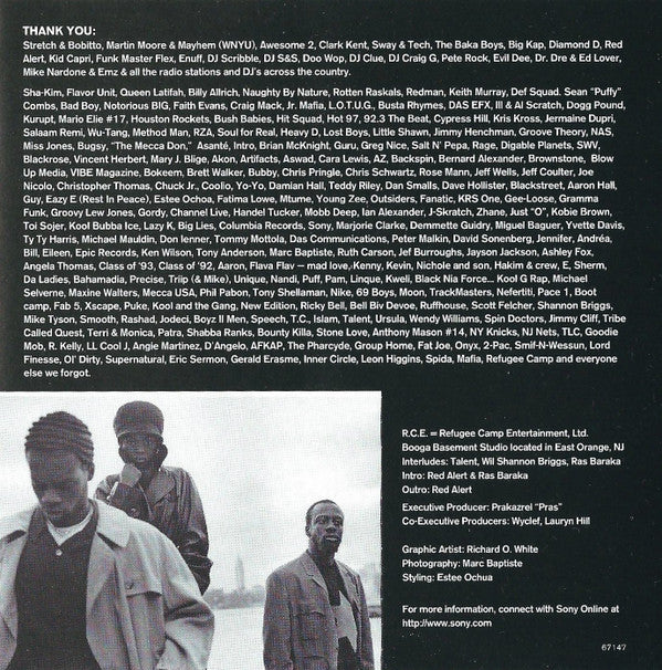Fugees : The Score (CD, Album)
