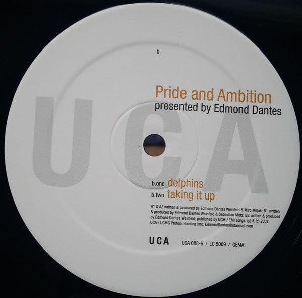 Pride And Ambition Presented By Edmond Dantes : To The Beat (12")