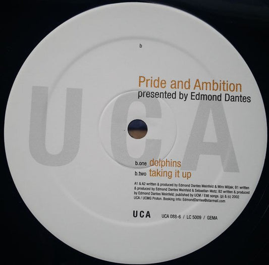 Pride And Ambition Presented By Edmond Dantes : To The Beat (12")