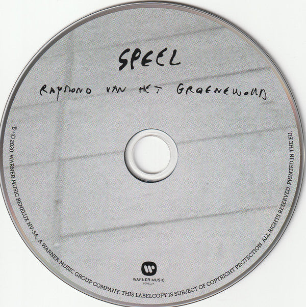 Raymond van het Groenewoud : Speel (CD, Album, Dig)