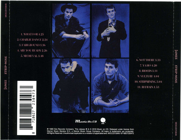 James : Strip-Mine (CD, Album, RE)