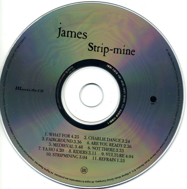 James : Strip-Mine (CD, Album, RE)
