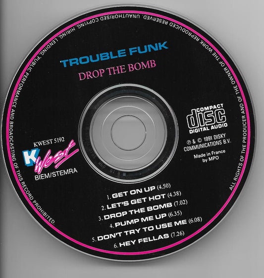 Trouble Funk : Drop The Bomb (CD, Album, RE)