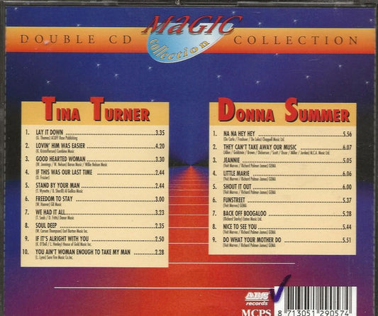 Tina Turner / Donna Summer : The Magic Collection  (2xCD, Comp)