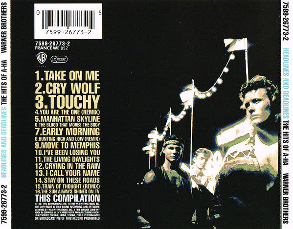 a-ha : Headlines And Deadlines (The Hits Of A-ha) (CD, Comp)