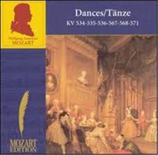 Wolfgang Amadeus Mozart : Dances/Tanze KV 534-535-536-567 (CD, Comp)