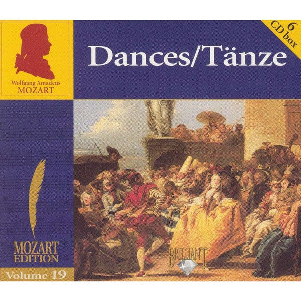 Wolfgang Amadeus Mozart : Dances/Tanze KV 101-164-267-363-461-462-463-509 (CD, Comp)