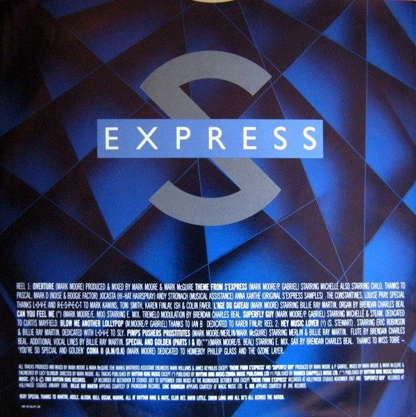 S'Express : Original Soundtrack (LP, Album)
