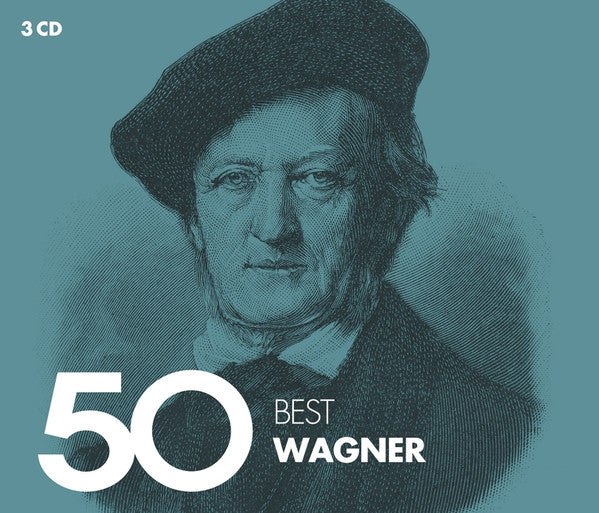 Richard Wagner : Best Wagner 50 (3xCD, Album, Comp, RE)