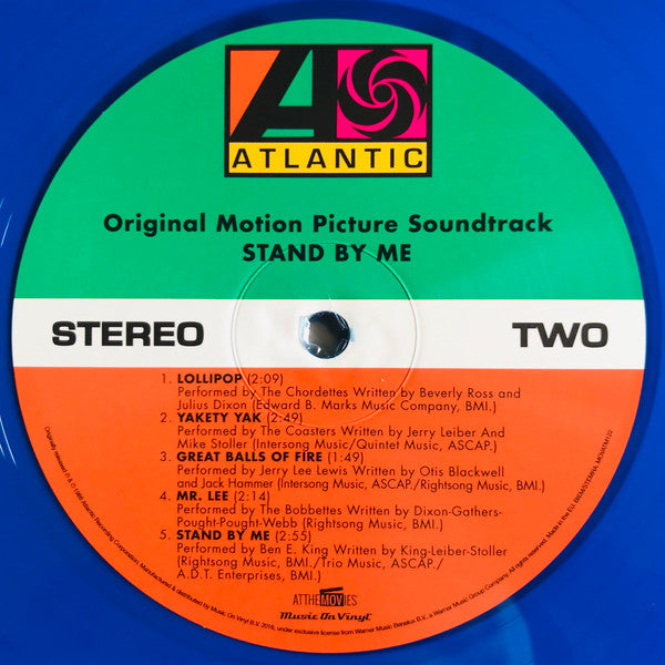 Various : Stand By Me (Original Motion Picture Soundtrack) (LP, Dlx, Ltd, Num, RE, RP, Blu)