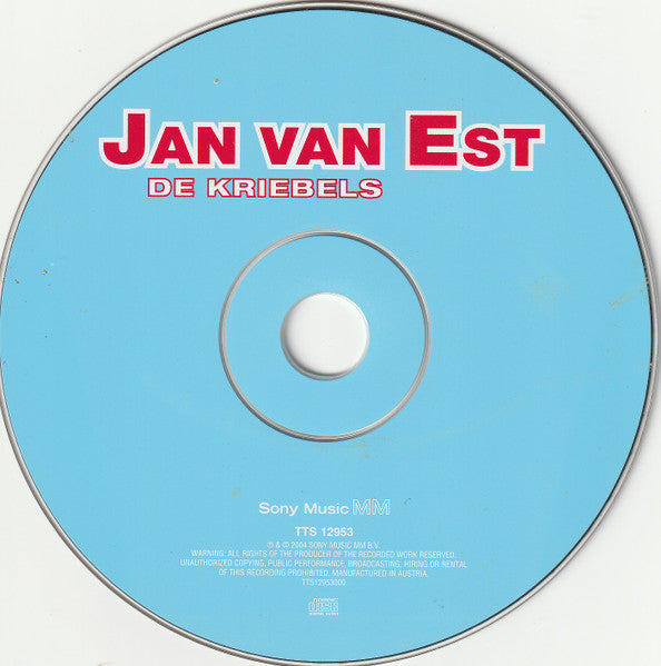 Jan van Est : De Kriebels (CD, Single)