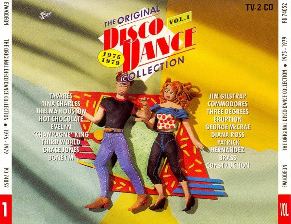 Various : The Original Disco Dance Collection - Vol. 1 - 1975-1979 (2xCD, Comp)