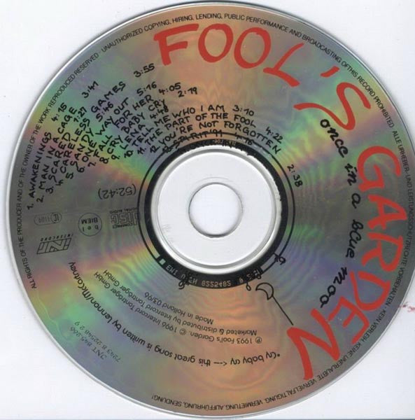 Fool's Garden : Once In A Blue Moon (CD, Album, RE)