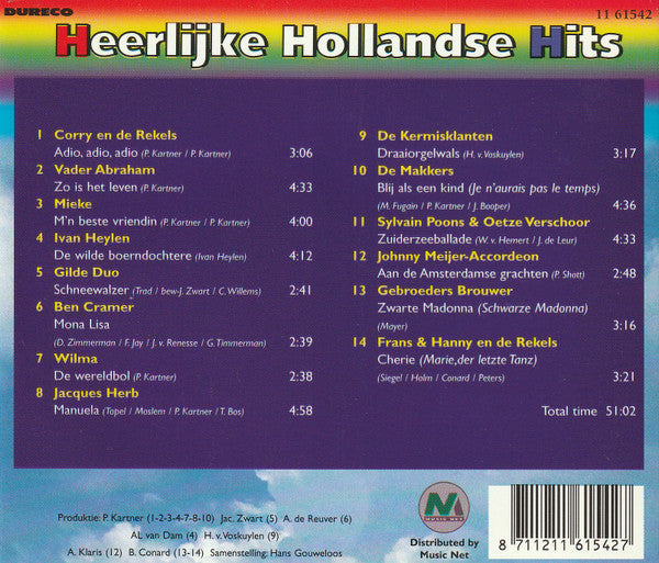 Various : Heerlijke Hollandse Hits 4 (CD, Comp)