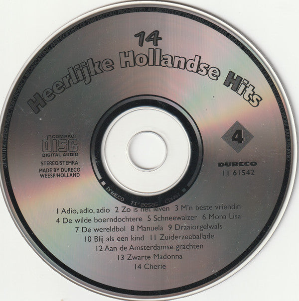 Various : Heerlijke Hollandse Hits 4 (CD, Comp)