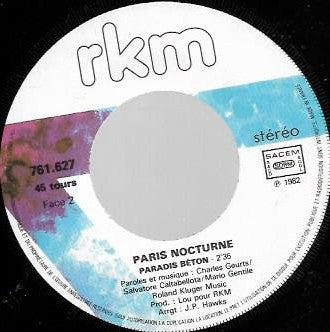 Paris Nocturne : Monsieur Hauser (7")