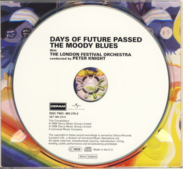 The Moody Blues With The London Festival Orchestra Conducted By Peter Knight (5) : Days Of Future Passed (SACD, Hybrid, Multichannel, Album, RM + CD, Comp +)