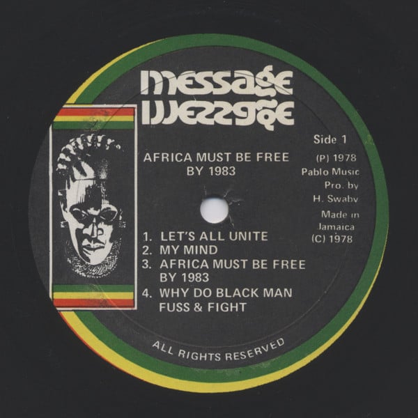 Hugh Mundell : Africa Must Be Free By 1983. (LP, Album)