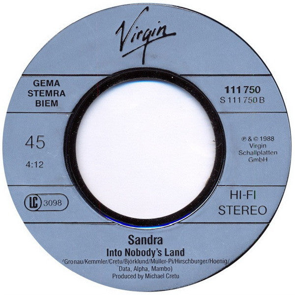 Sandra : Secret Land (7", Single)