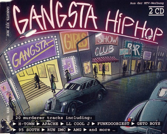 Various : Gangsta Hip Hop (2xCD, Comp)