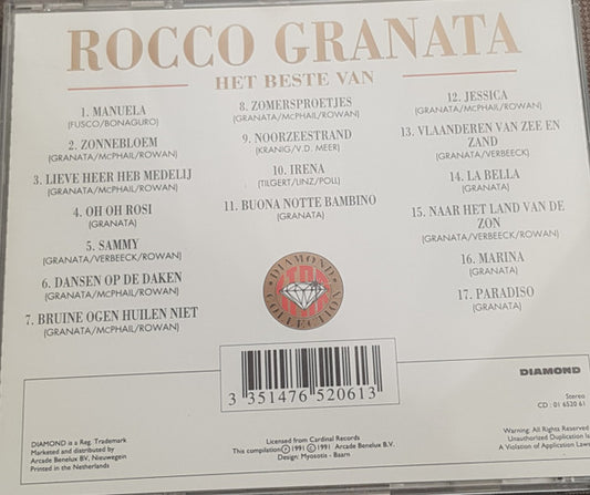 Rocco Granata : The Very Best Of (CD, Comp)