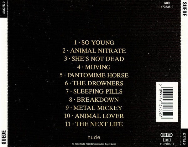 Suede : Suede (CD, Album)