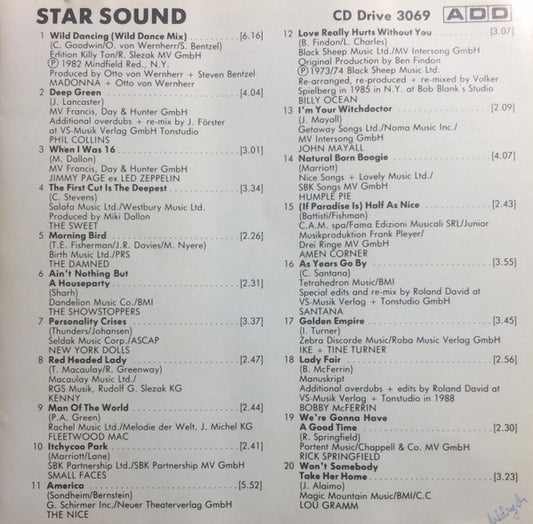 Various : Star Sound (CD, Comp)