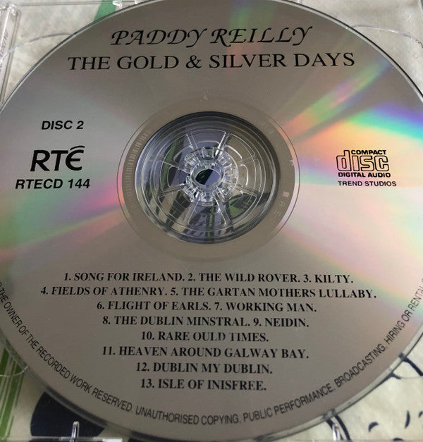 Paddy Reilly : The Gold & Silver Days  (2xCD, Album)