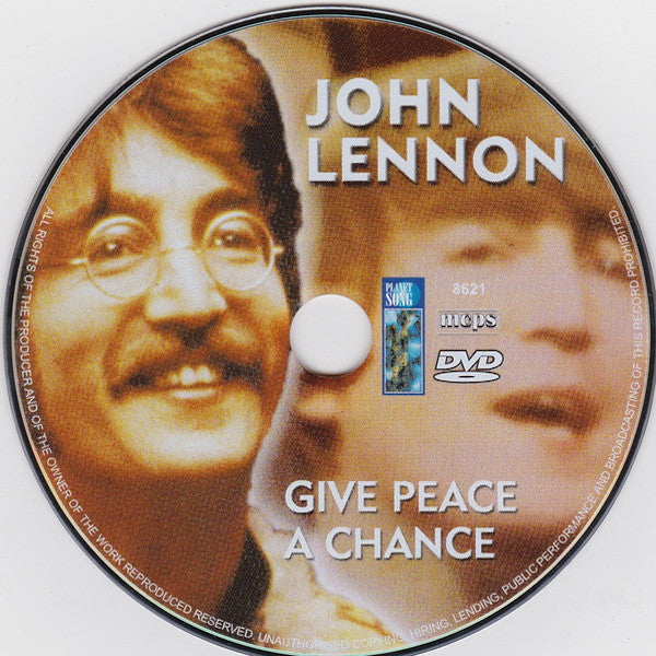 John Lennon : Give Peace A Chance (DVD-V, Unofficial, PAL)
