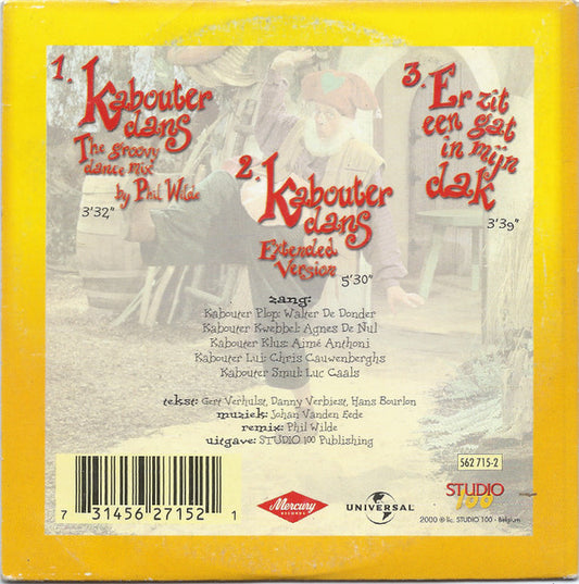 Kabouter Plop : Kabouterdans (The Groovy Dance Mix By Phil Wilde) (CD, Single)