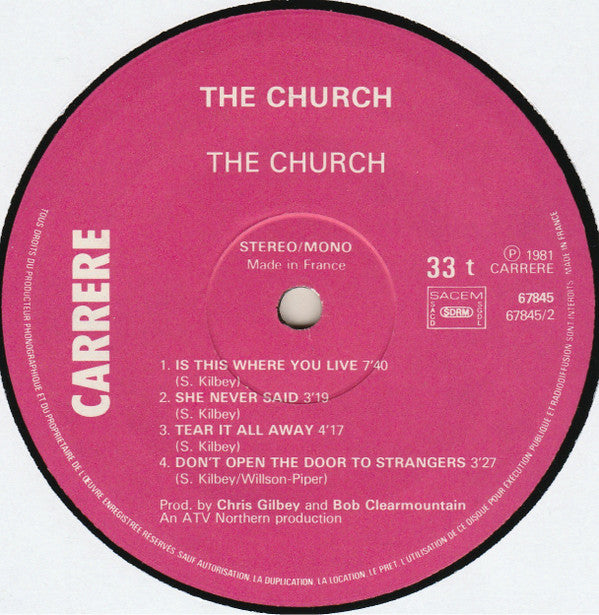 The Church : The Church (LP, Album)