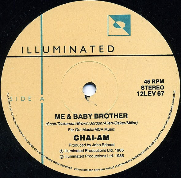 Chai-Am : Me And Baby Brother (12")