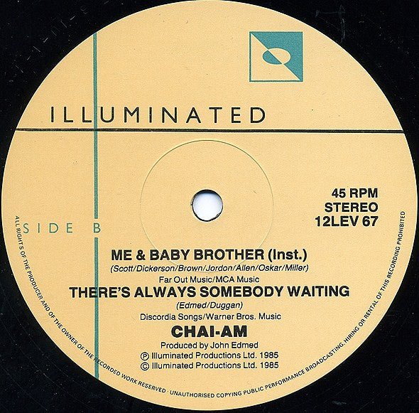 Chai-Am : Me And Baby Brother (12")